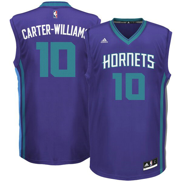Maillot Charlotte Hornets Homme Michael Carter-Williams 10 2019 Pourpre